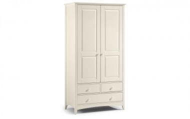 Barsa White Combination Wardrobe