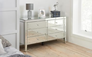 Valentino 6 Drawer Wide Chest