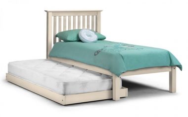 Barsa White Guest Bed