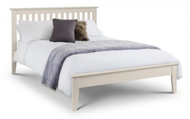 Selena Ivory 4'6 Double Bed