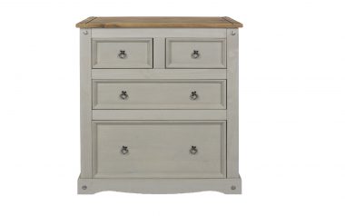 Edwardian Grey 2+2 Chest