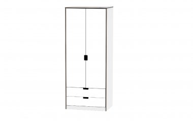 Saigon 2 Door 2 Drawer Wardrobe
