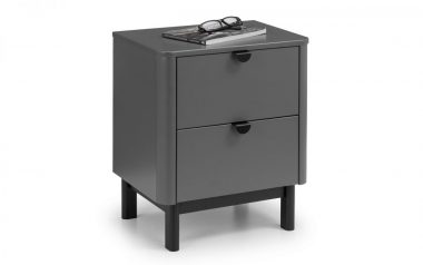 Nicole 2 Drawer Bedside