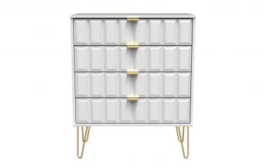 Diamond Cube 4 Drawer Chest