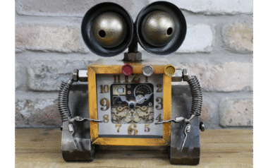 Robot Table Clock