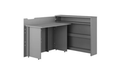 Concept Convertible Hidden Desk With Storage