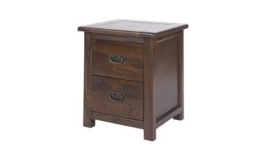 Basten 2 Drawer Bedside Cabinet