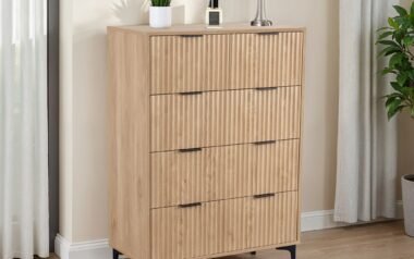 Mia 3+2 Oak Drawer Chest