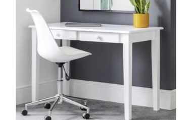 Carrington 2 Drawer Desk – White