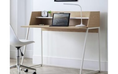 Palmer Desk – White & Oak