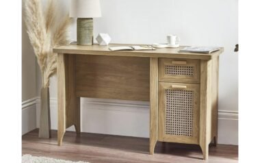 Sydney 1 Drawer Desk – Natural