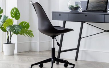 Erika Office Chair - Grey & Black