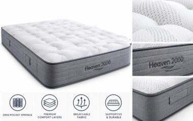 Heaven 2000 pocket sprung mattress
